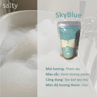 SkyBlue Muối tắm tạo bọt / Tạo bọt bồn tắm / Bubble Salts