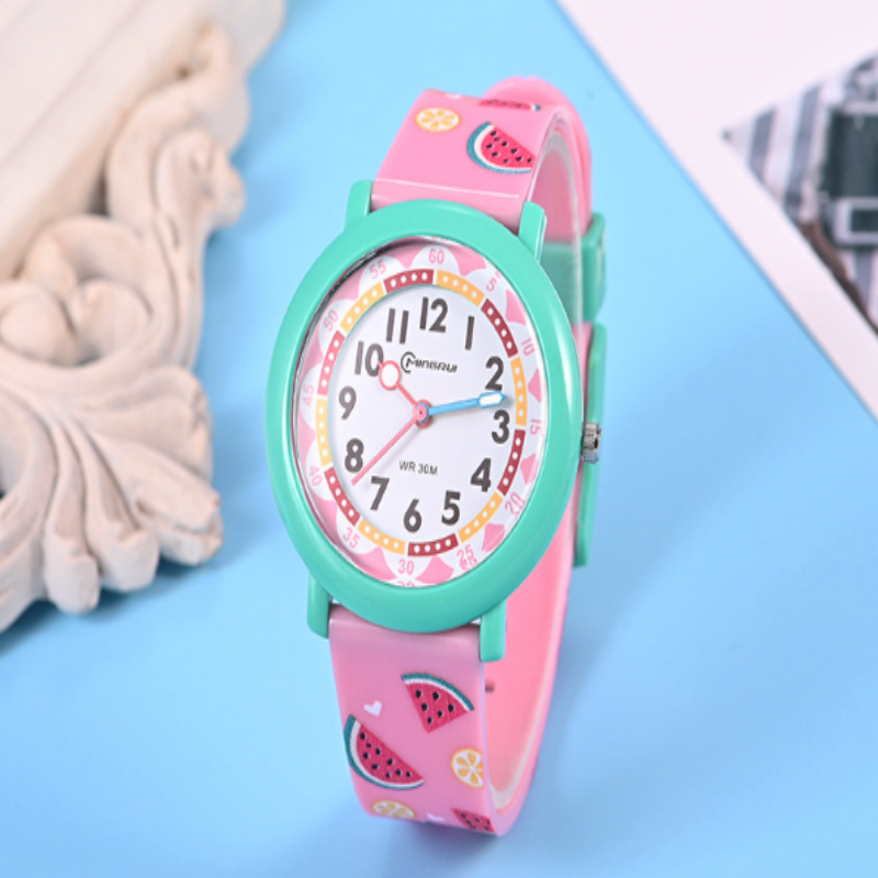 Đồng hồ trẻ em cho bé trai – bé gái Mingrui chống nước  Mig013 - FULL hộp + pin + hướng dẫn