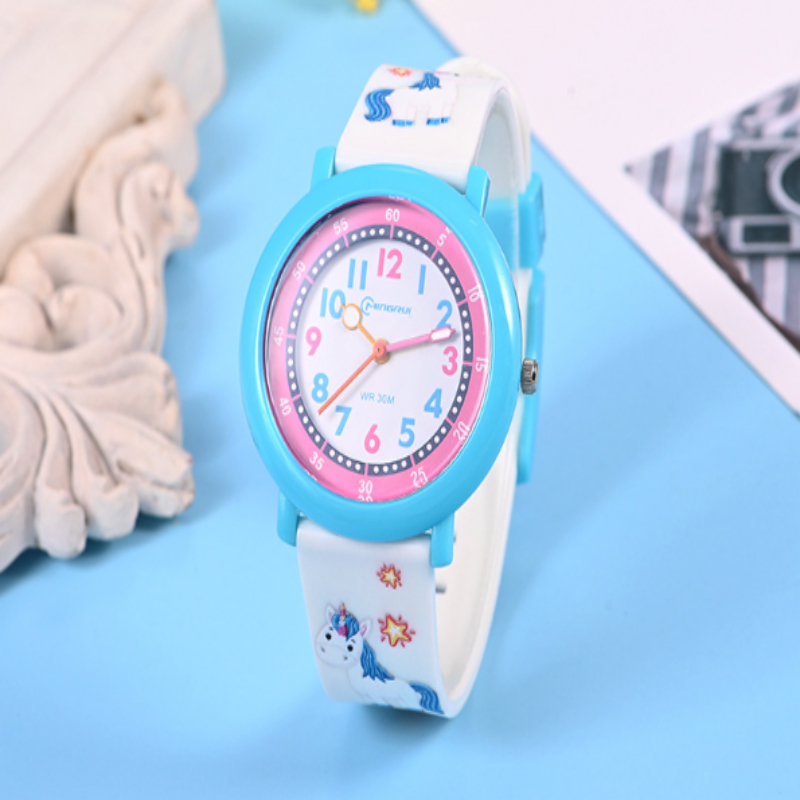 Đồng hồ trẻ em cho bé trai – bé gái Mingrui chống nước  Mig013 - FULL hộp + pin + hướng dẫn