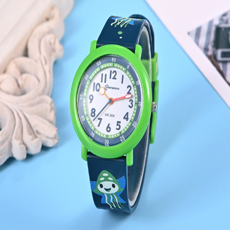 Đồng hồ trẻ em cho bé trai – bé gái Mingrui chống nước  Mig013 - FULL hộp + pin + hướng dẫn