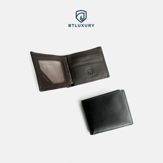  Ví nam mini kiểu ví ngang kích thước nhỏ gọn da bò thật 100% bảo hành 12 tháng 