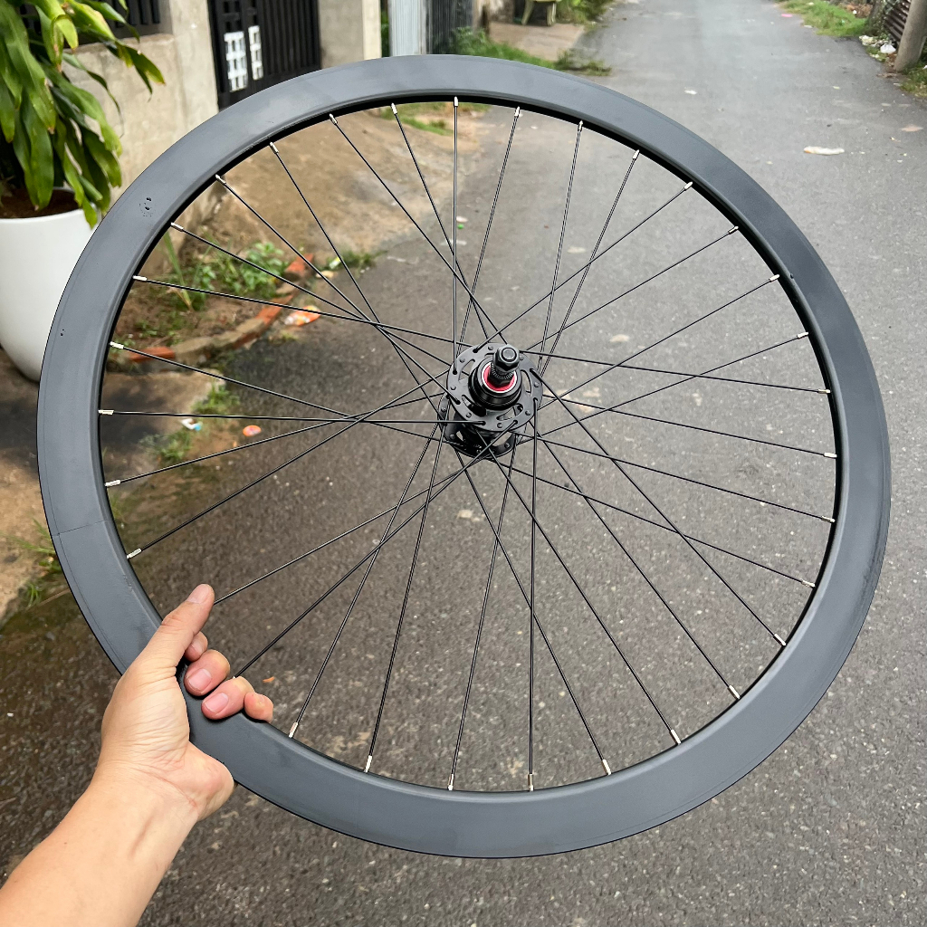 Bánh fixed gear hub LEGEND bạc đạn vành 4cm