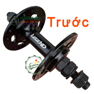 Bánh fixed gear hub LEGEND bạc đạn vành 4cm