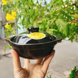 Nồi đất tráng men kho quẹt , kho tộ 250ml