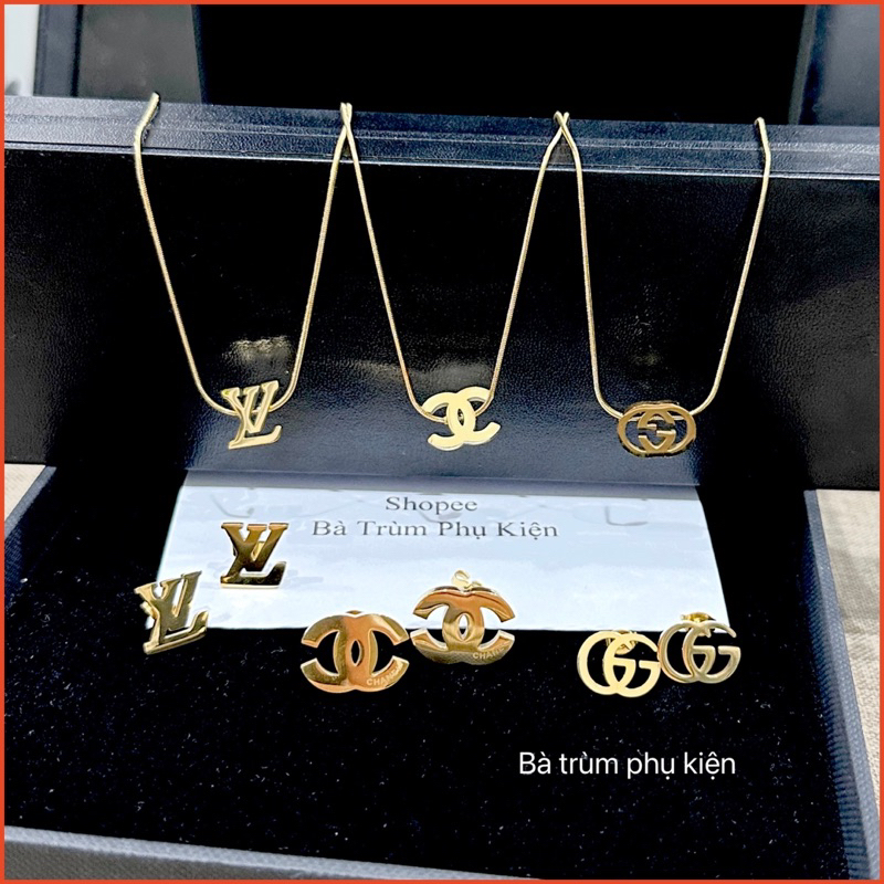 Sét vòng cổ titan cao cấp thương hiệu , chocker siêu xinh