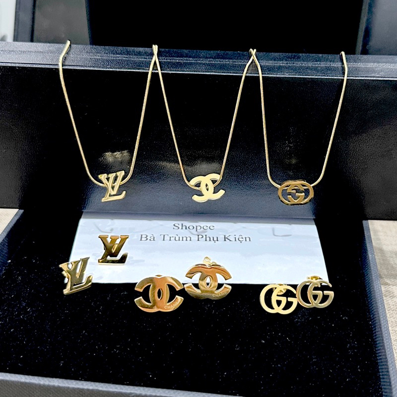 Sét vòng cổ titan cao cấp thương hiệu , chocker siêu xinh