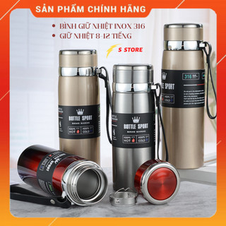 Bình giữ nhiệt thể thao , bình giữ nhiệt bottle sport 800ml inox 316 cao cấp giữ nhiệt hơn 8h