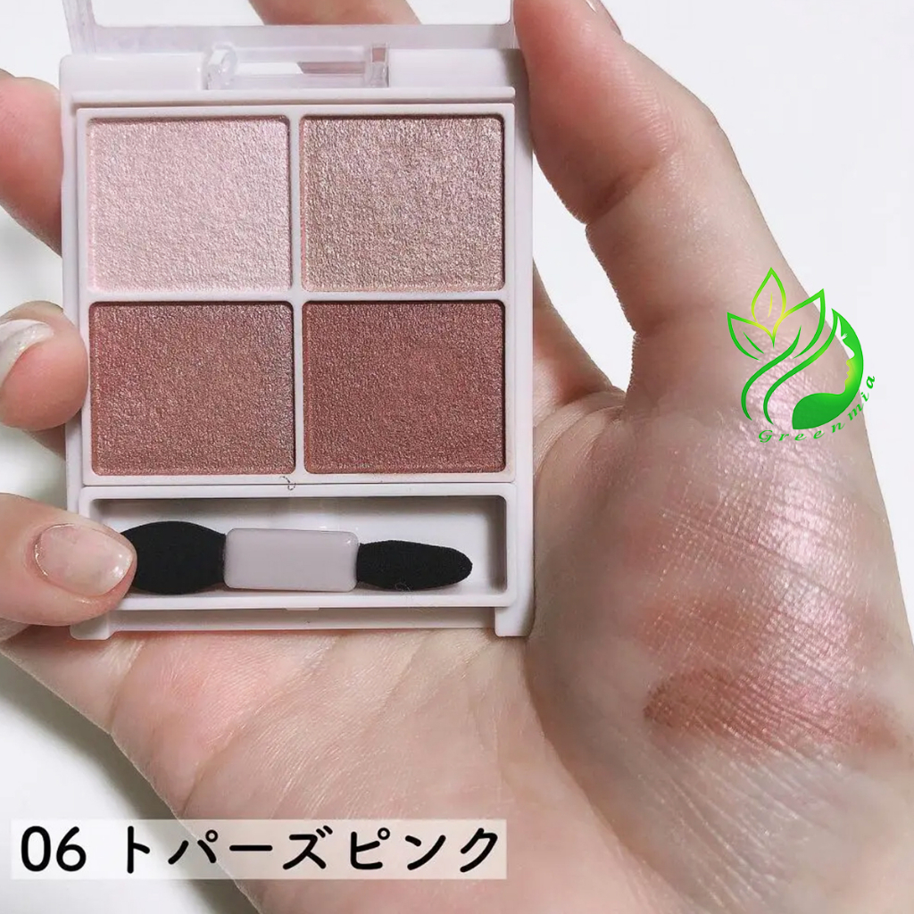 Phấn Mắt Canmake Tokyo Japan Nội Địa Nhật Silky Souffle Eyes 4 ô Màu 06