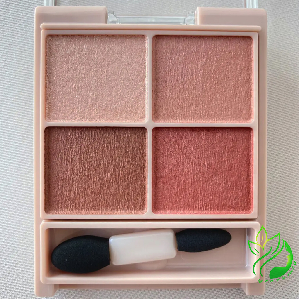 Phấn Mắt Canmake Tokyo Japan Nội Địa Nhật Silky Souffle Eyes 4 ô Màu M02