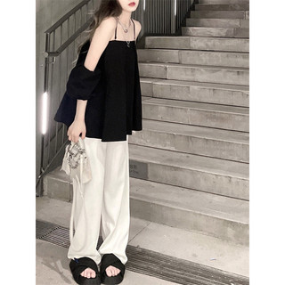Áo croptop hai dây kiểu 🍊 tiệm vải xinh 🍊 áo kiểu croptop hai dây babydoll kèm tay bồng trễ vai
