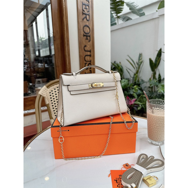 Mẫu Mới Túi HM Kelly Dáng Lùn HT19