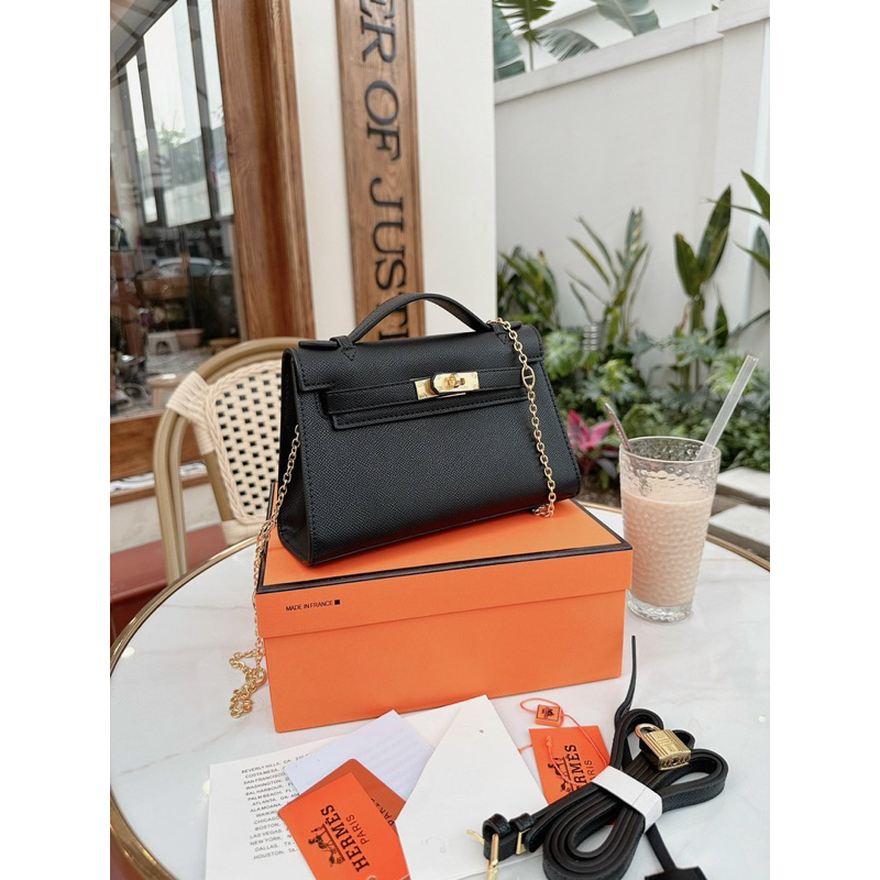 Mẫu Mới Túi HM Kelly Dáng Lùn HT19