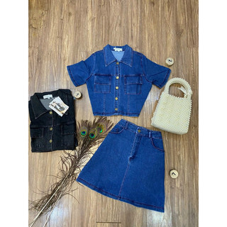 (SHOP BIGSIZE NỮ 50KG ĐẾN 90KG ) set jean không kèm bra