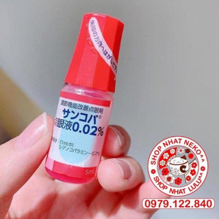 Nước nhỏ mắt cận Sancoba 5ml - Nhật Bản