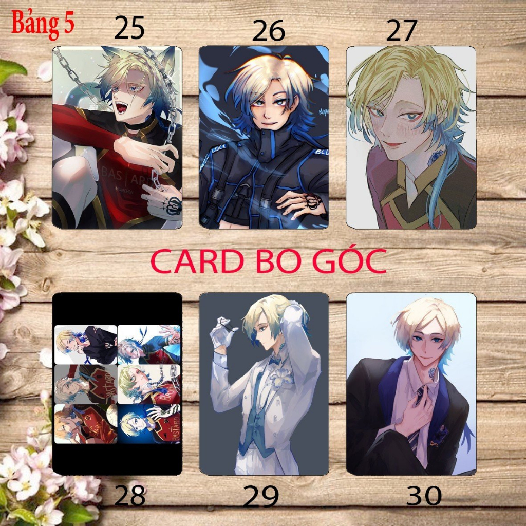 Card bo góc anime Blue lock mechael kaiser