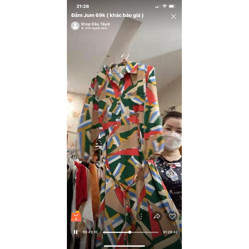 đồ lựa live