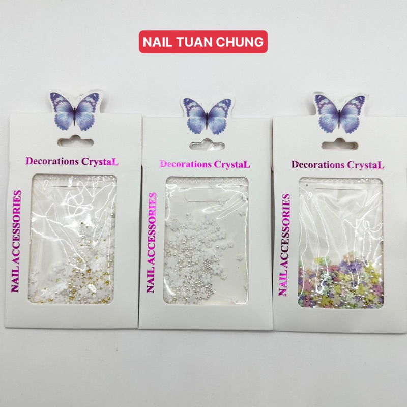 Charm Hoa Nhí Gắn Móng , Charm Nail Đẹp