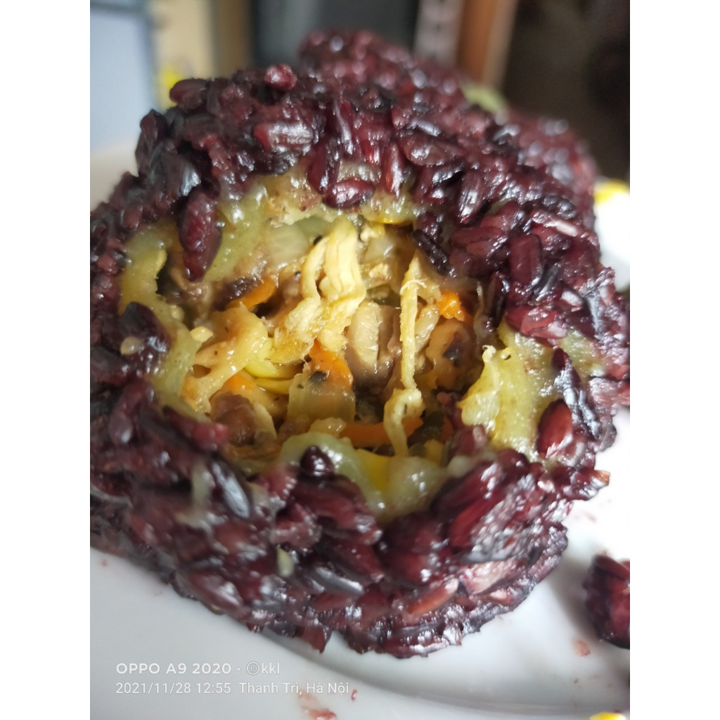 Bánh khúc gạo lứt eatclean eat clean, xôi khúc lứt ăn kiêng healthy set 6 bánh.