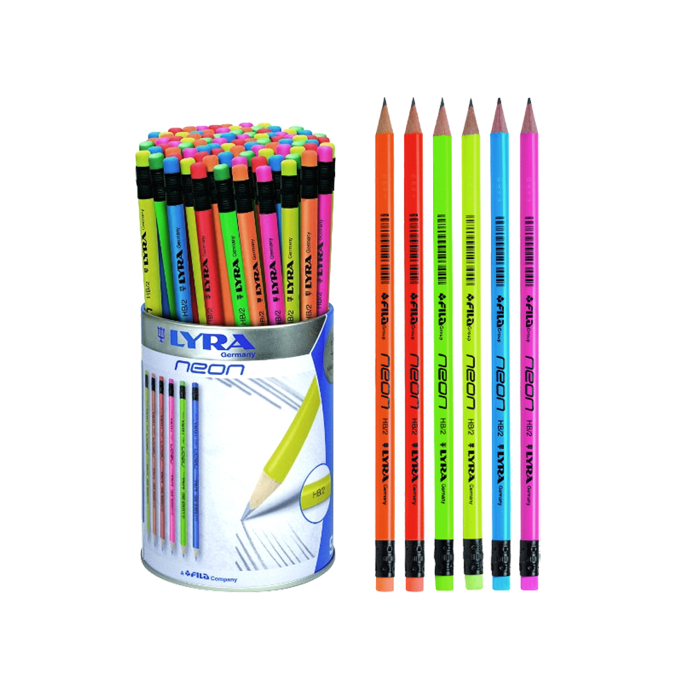 Bút chì đen nhập khẩu Đức LYRA NEON HB 1293960