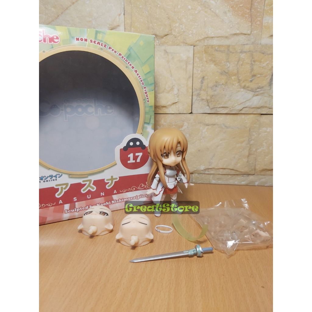 MÔ HÌNH Asuna trong Sword Art Online Q mode CỬ ĐỘNG ĐƯỢC