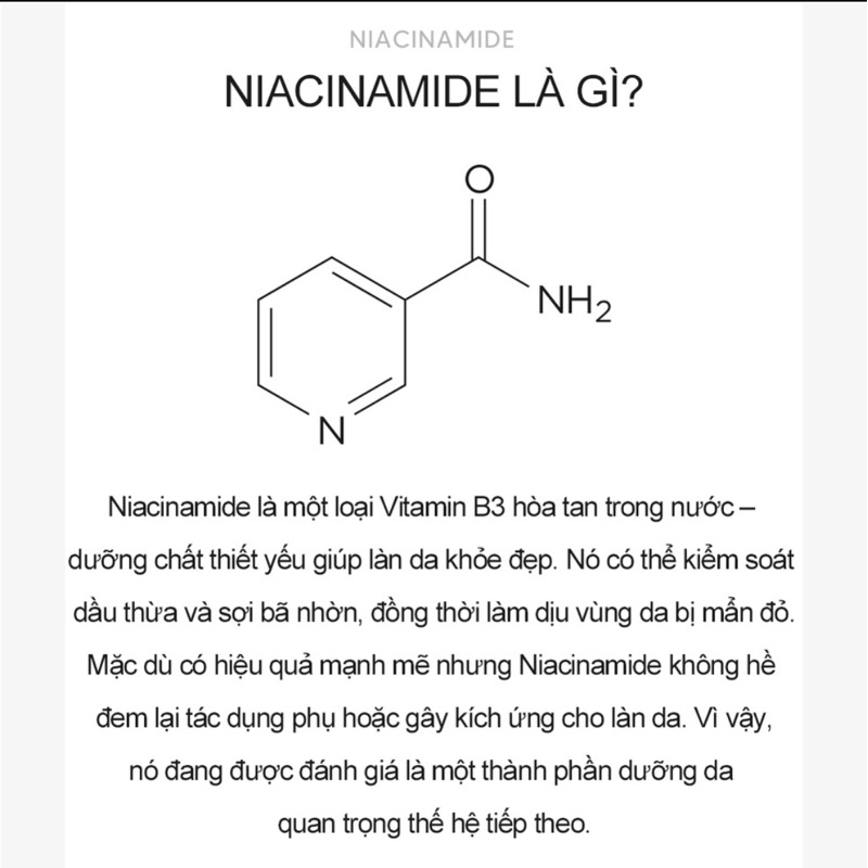 Serum dưỡng trắng Niacinamide 20% Dermafactory