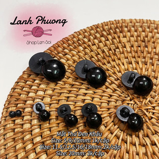 Mắt Thú Bông Đen Khâu