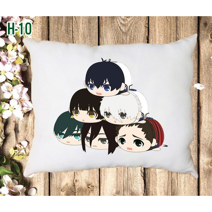 Gối in hình anime Blue lock mechael kaiser