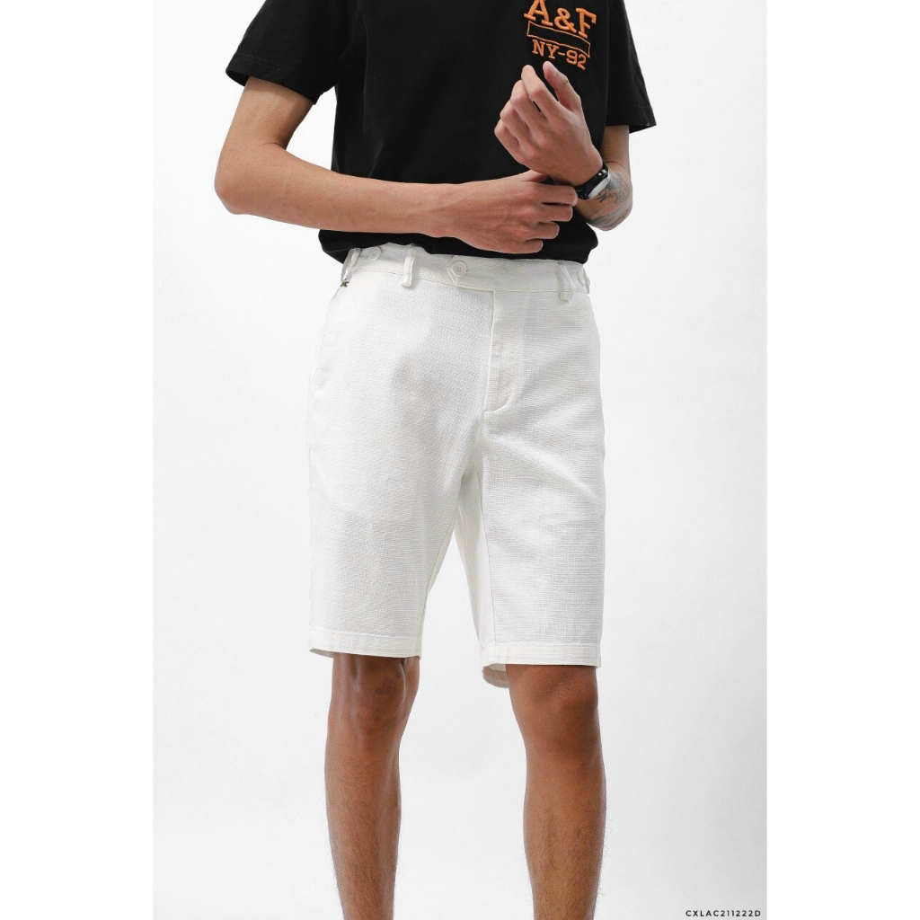 QUẦN SHORT KAKI XUấT DƯ TM 100% FULL TEM LOGO