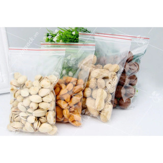 100g Túi zip chỉ đỏ đủ size ( 1 Lạng )