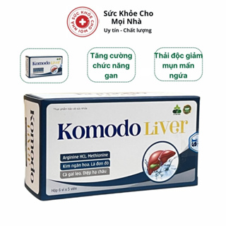 Viên Tăng Cường Chức Năng Gan Cao Cấp Komodo Liver Thanh Nhiệt Mát Gan