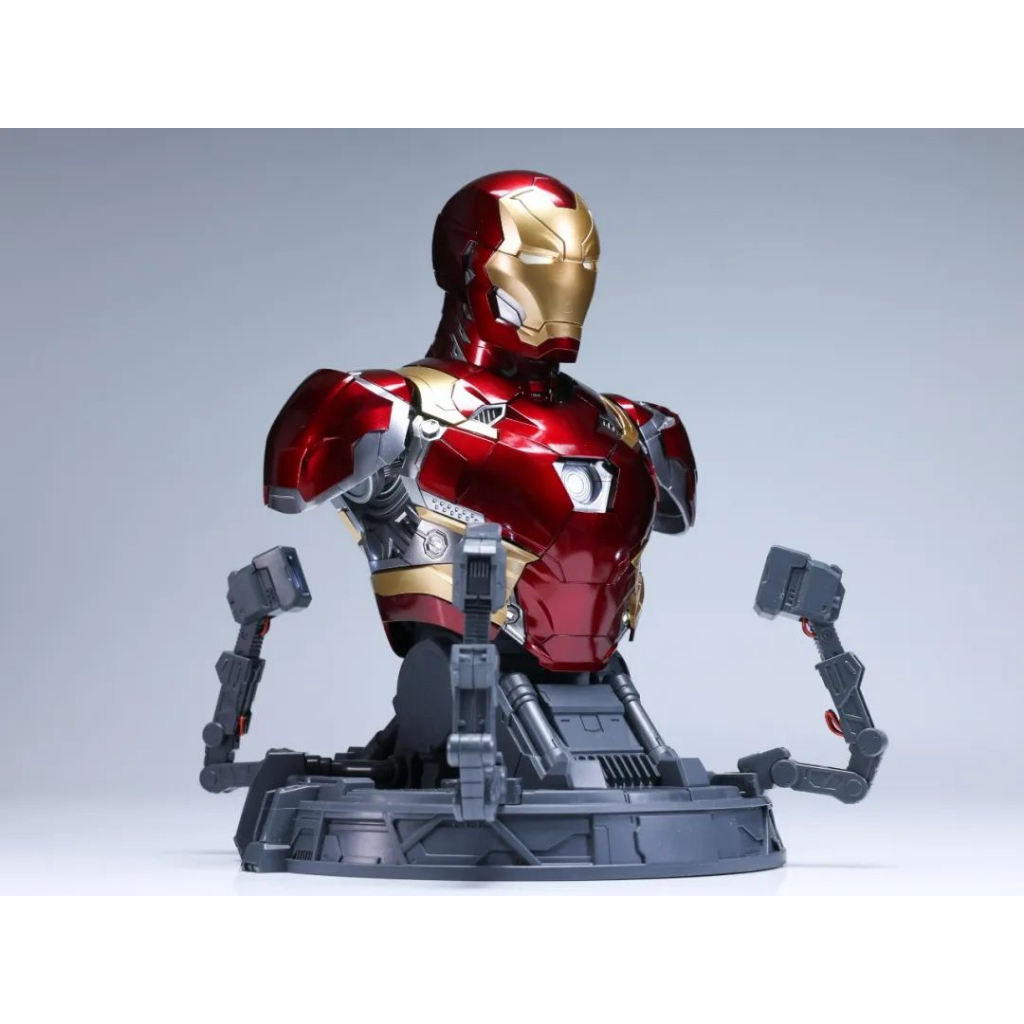 Mô Hình Lắp Ráp YOLOPARK IRON MAN Mark XLVI Bust Plastic Model Kit