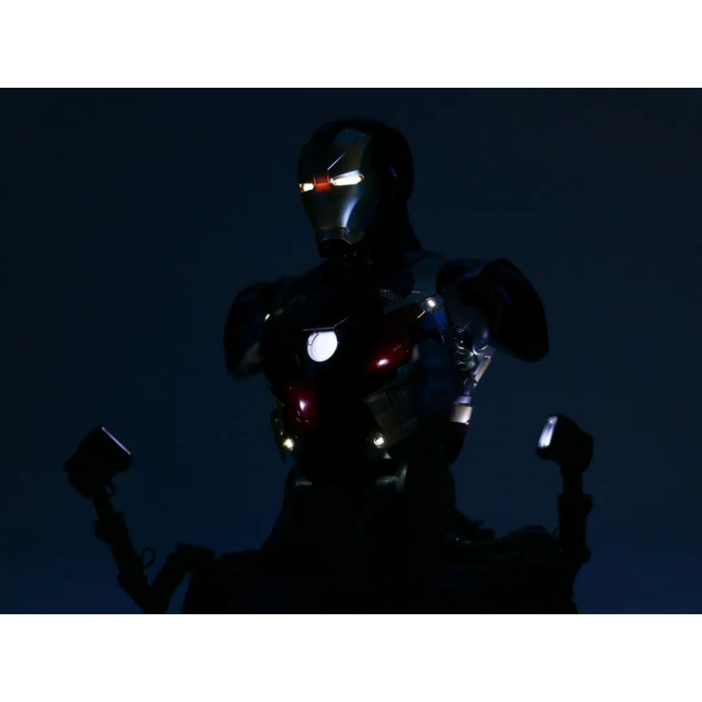 Mô Hình Lắp Ráp YOLOPARK IRON MAN Mark XLVI Bust Plastic Model Kit