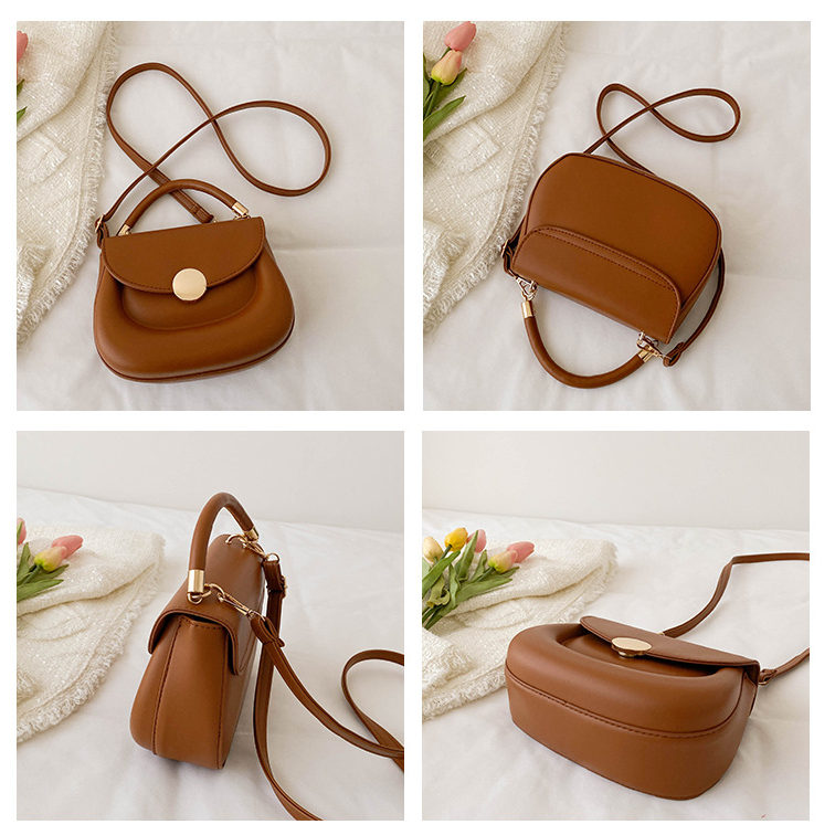 Túi xách nữ đeo chéo hot trend 2023 phong cách vintage sang chảnh da PU nhiều màu- T006