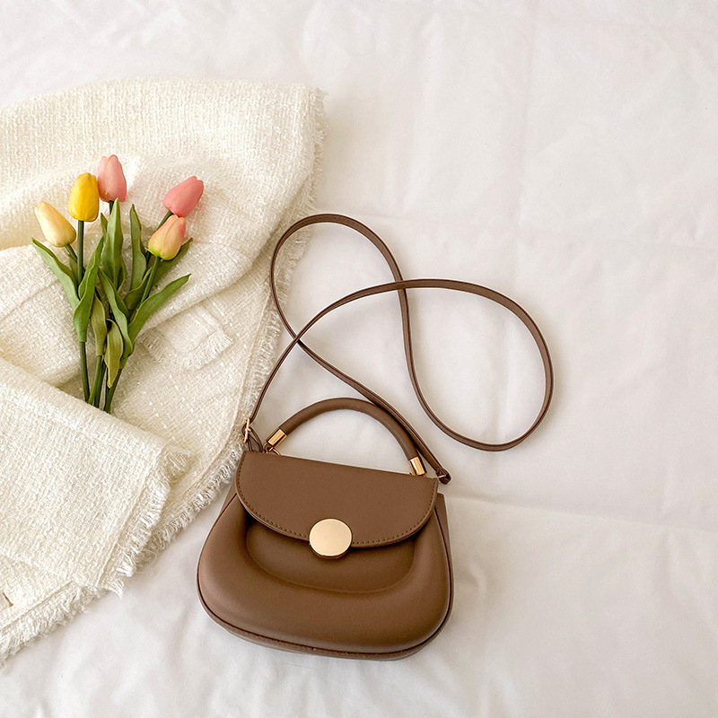 Túi xách nữ đeo chéo hot trend 2023 phong cách vintage sang chảnh da PU nhiều màu- T006