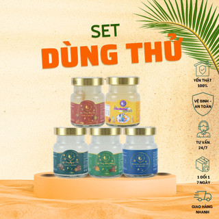 Yến chưng sẵn yến tâm - yến hủ 70ml - set yến chưng bình phước - 25% yến tươi - tăng cường sức đề kháng