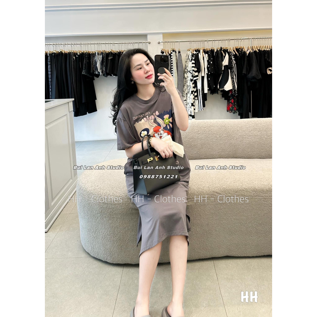H3-Váy xuông xinh nhé chị em ơi. Em về full 3 màu nha. Ai lấy báo e sớm phom xuông dễ mặc lắm ạ