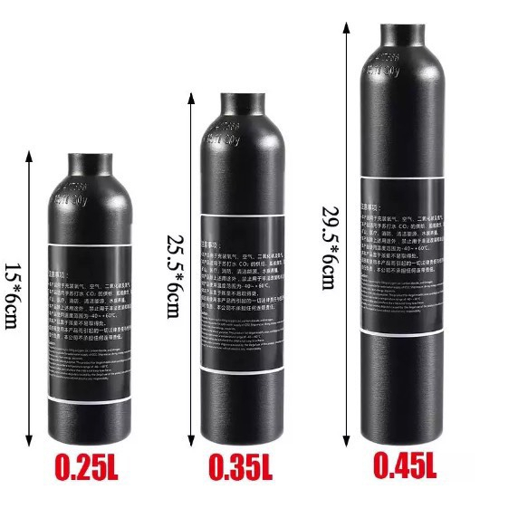 Chai Nhôm Co2 Bình Nhôm Đáy Bằng. Bình Khí Nén Chất Lượng Cao Rẻ Mà Chất Lượng