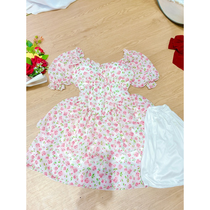 Đầm Tầng Màu Mới Bigsize