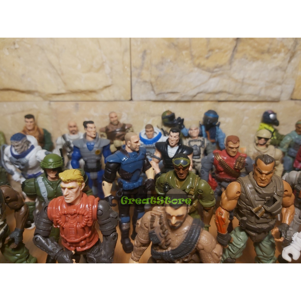 MÔ HÌNH Lính 1:18 dùng trang trí xe máy, ô tô 9-10 cm