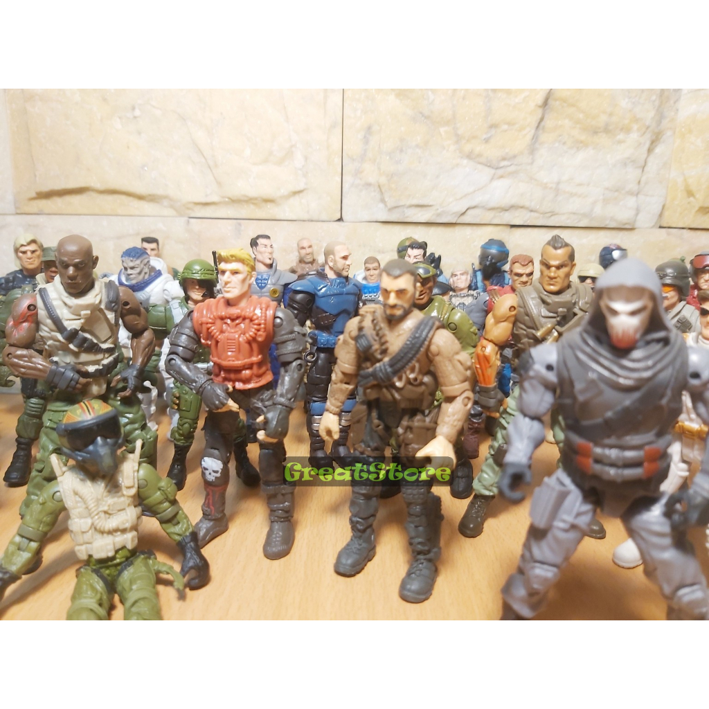 MÔ HÌNH Lính 1:18 dùng trang trí xe máy, ô tô 9-10 cm