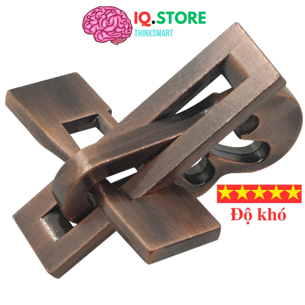 Đồ chơi giải đố Nhật Bản rèn luyện thông minh IQ Violin - Đồ chơi trí tuệ Cast Puzzle Hanayama thử thách trí não IQ
