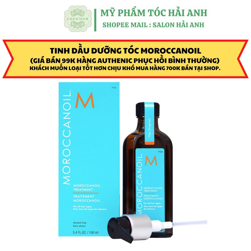 Tinh Dầu Dưỡng Tóc MOROCCANOIL 100ML