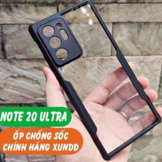 Ốp lưng xundd samsung note 20 ultra/note 20 lưng trong viền chống sốc.