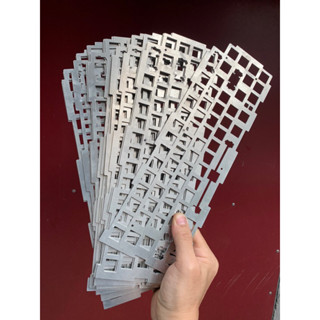 Plate nhôm cho bàn phím cơ GMK67
