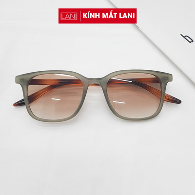 Kính mát nam nữ LANI chống tia UV400 nhựa dẻo dáng vuông màu sắc thời trang 16006