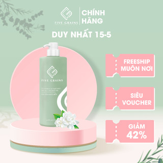 Sữa tắm nước hoa muối biển Five Grains 800ml