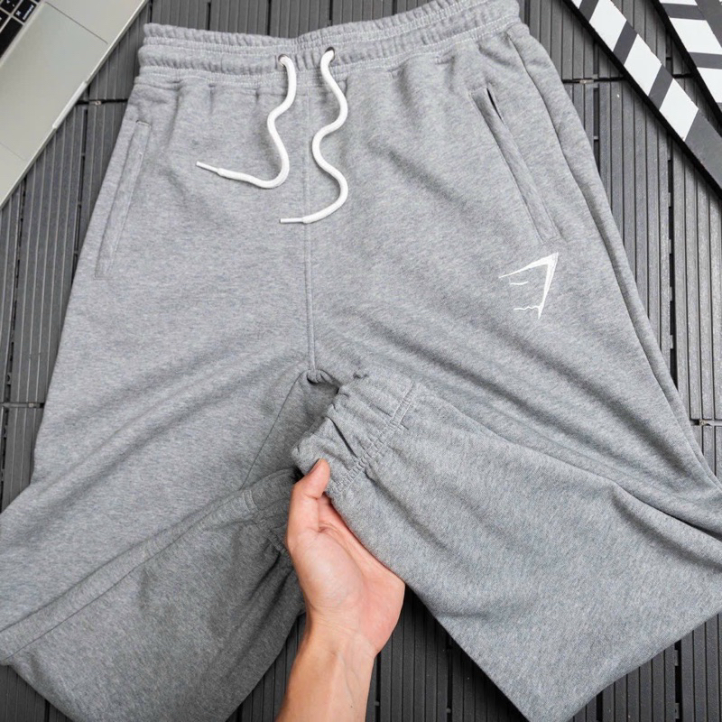 Quần Dài Gym  Ống Xuông Nỉ Cotton Xịn, Chất Mượt Co Giản Thoáng Mát, Quâng dài tập Gym Nam