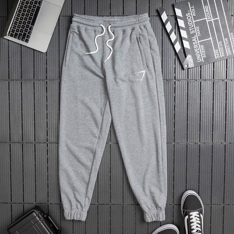 Quần Dài Gym  Ống Xuông Nỉ Cotton Xịn, Chất Mượt Co Giản Thoáng Mát, Quâng dài tập Gym Nam