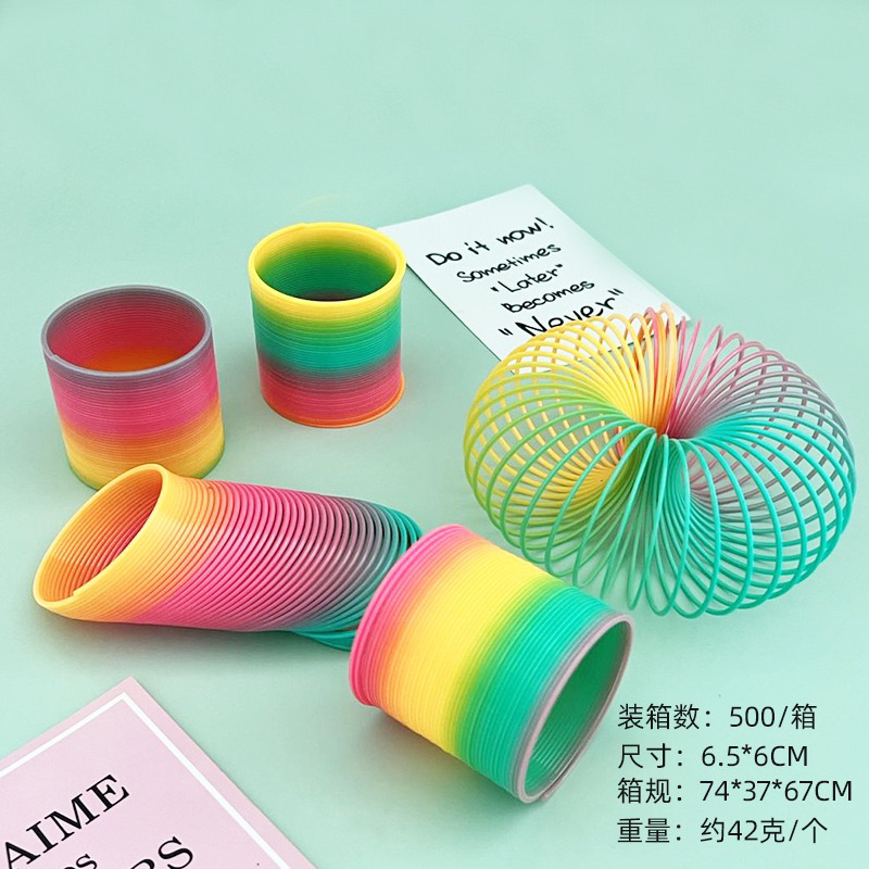 Đồ chơi lò xo cầu vồng ma thuật Hot trend