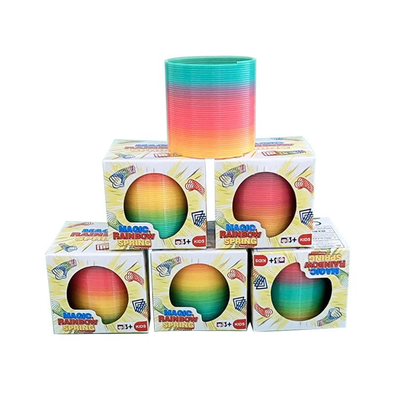 Đồ chơi lò xo cầu vồng ma thuật Hot trend